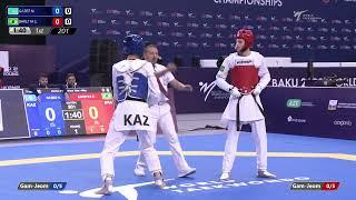 201 R64 Men  63kg KAZ GAZEZ N  BRA BARETTA E