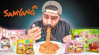 أحر نودلز في العالم؟ بس غييير || Samyang Noodles