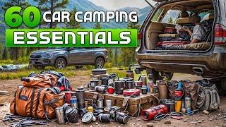 60 Car Camping Essentials You Must Have