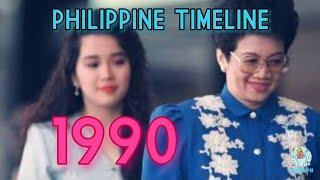 "ANO ANG MGA NANGYARI SA PILIPINAS NOONG 1990?"