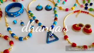 Silk thread jewellery collection