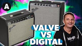 Fender Tone Master Princeton vs the Real Valve Amp! - Can You Tell the Difference?
