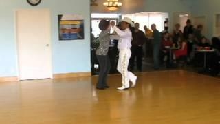 Fernando teaching Country Two Step at the February 2012 MSDA Dance.