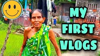 my first vlog today || My First Vlog ..