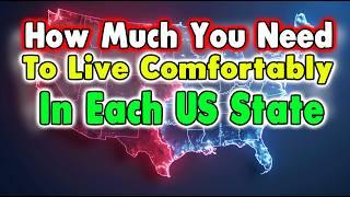 The Cost Of Living Comfortably in Each State.