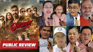 SINGHAM AGAIN Public Review & Crazy Reaction  || Ajay Devgn || Akshay Kumar || Kareena Kapoor