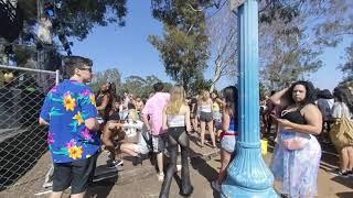 [5.7k 3D VR180 Video] How to celebrate a Fun & Happy SD Pride Parade with ElaztikaVR #1 SD, CA. 2019