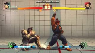 Street Fighter 4 M Bison(ultimate india) Vs Akuma(tayyyarciko)