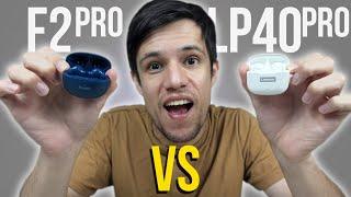 Lenovo LP40 Pro vs RealFit F2 Pro Comparativo!! Qual é MAIS CONFORTÁVEL, melhor BLUETOOTH e BATERIA?