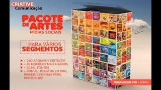 SUPER PACK - Pacote de Artes para Mídias Sociais