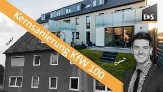 TOTALE KERNSANIERUNG eines Mehrfamilienhauses zum KFW 100-Haus