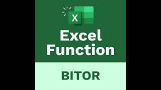 The Learnit Minute - BITOR Function #Excel #Shorts #DubbedWithAloud