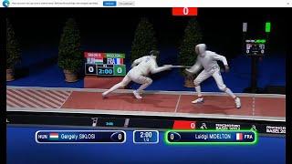 Cht d'Europe Bâle 2024 Finale épée hommes individuel