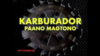 KARBURADOR: PAANO MAGTONO