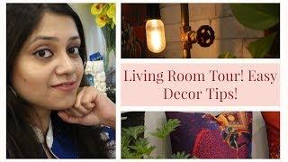 The Ultimate Living Room Tour|Urban Home: Episode 1|Easy Home Decor Ideas!