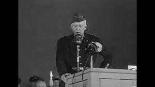 General Patton Speaking in Los Angeles