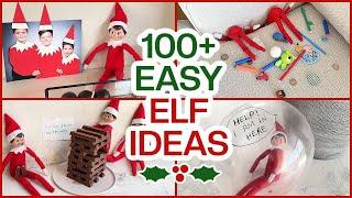 100+ Elf Ideas!  What our Elf on the Shelf Did  Easy Ideas