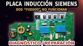 Placa de inducción SIEMENS | ERROR F0 | Diagnóstico y reparación