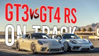 Porsche 911 GT3 (991.2) vs Cayman GT4 RS on Track | I’m Conflicted….