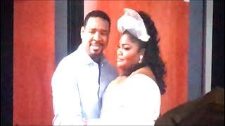 The parkers Nikki and the Professor get married