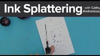 Ink Splattering