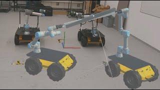 Payload-aware Trajectory Optimisation for Mobile Multi-robot Manipulation with Tip-Over Avoidance