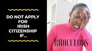 NEW STRICT LAW ON IRISH CITIZENSHIP|HOW MANY IRISH CITIZENSHIPS WILL GET REVOKED?