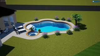 Alvin out of this world backyard fun! Pool, Spa, Patio. wa