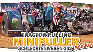 Entscheidung beim Saisonfinale: 𝗠𝗜𝗡𝗜𝗣𝗨𝗟𝗟𝗘𝗥 𝗨𝗡𝗟𝗜𝗠𝗜𝗧𝗘𝗗 𝟵𝟱𝟬 𝗞𝗚 ► Tractor Pulling Schlechtenwegen 2024