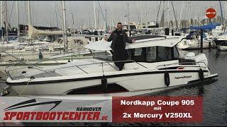 Nordkapp Coupe 905 mit Mercury Twin V250XL V8 Verado