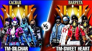 Silchar vs Sweet heart freefire custom matchCachar vs Barpeta Two best team of Assam