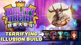 TERRIFYING MK ILLUSION BUILD! - ABILITY ARENA DOTA2 CUSTOM GAME