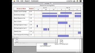 Apple Macintosh - FastTrack Resource (1991) AEC Software