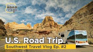 Travel Vlog: USA Road Trip in Cruise America RV - Southwest Edition  [Ep. #2]