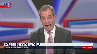 Farage on Russian invasion: ‘The Nato policy of expanding ever eastwards was a huge strategic error’