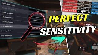 How To Find Your PERFECT Sensitivity in Rainbow Six Siege