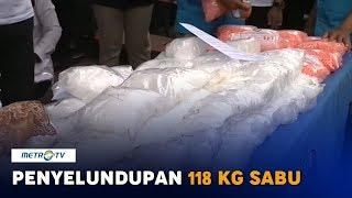 BNN Gagalkan Penyelundupan 118 Kg Sabu