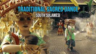 A sacred traditional dance to welcome big guests