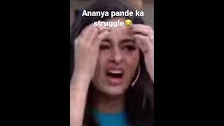 Ananya Pandey ka struggle|| kapil sharma ||dumb starkids #shorts #funny