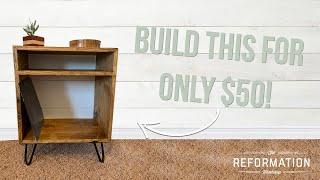 DIY Modern Record Table for only $50?!?!