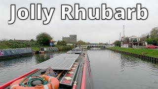 353. Chilly narrowboat cruise on a canal I've not traveled before!