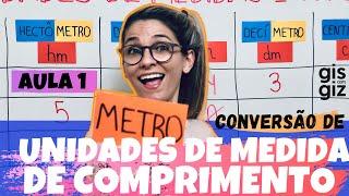 MEDIDAS DE COMPRIMENTO - CONVERSÃO DE UNIDADES DE MEDIDA #01