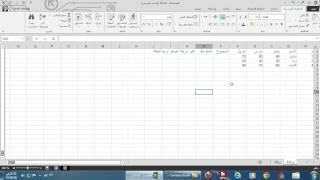 شرح برنامج اكسيل  2013 Excel من البداية للاحتراف في فيديو واحد