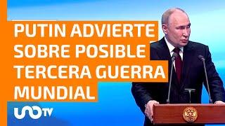 A un paso de la Tercera Guerra Mundial: Putin lanza advertencia a Occidente