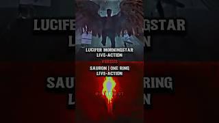 Lucifer Morningstar (LIVE-ACTION) vs Sauron | One Ring (LIVE-ACTION)