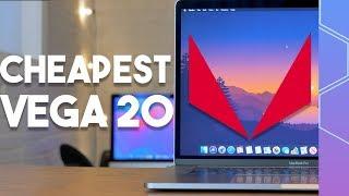 I bought the cheapest MacBook Pro with Vega graphics on eBay