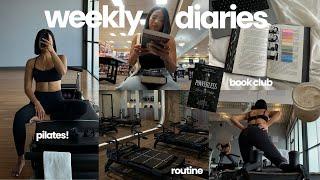 a balanced week in my life: book shopping, routines, pilates, life updates 🫶
