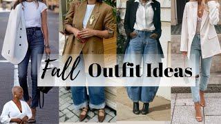 6 Elevated Casual Fall Outfit Ideas   Women Over 40