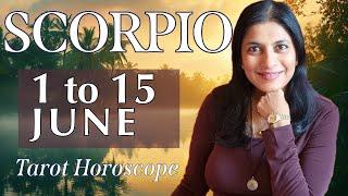 SCORPIO Tarot reading from 1st to 15th June 2024