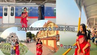 Wearing My Traditional Attire at Kolkata | Hindi Vlog By Koch Rajbongshi Girl Sakshi Roy